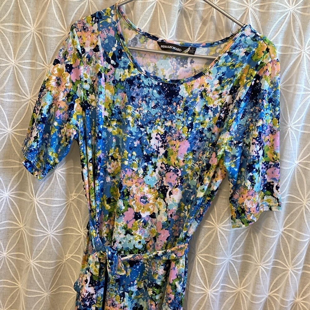 Nina Leonard Maxi Dress - Picture 3 of 11
